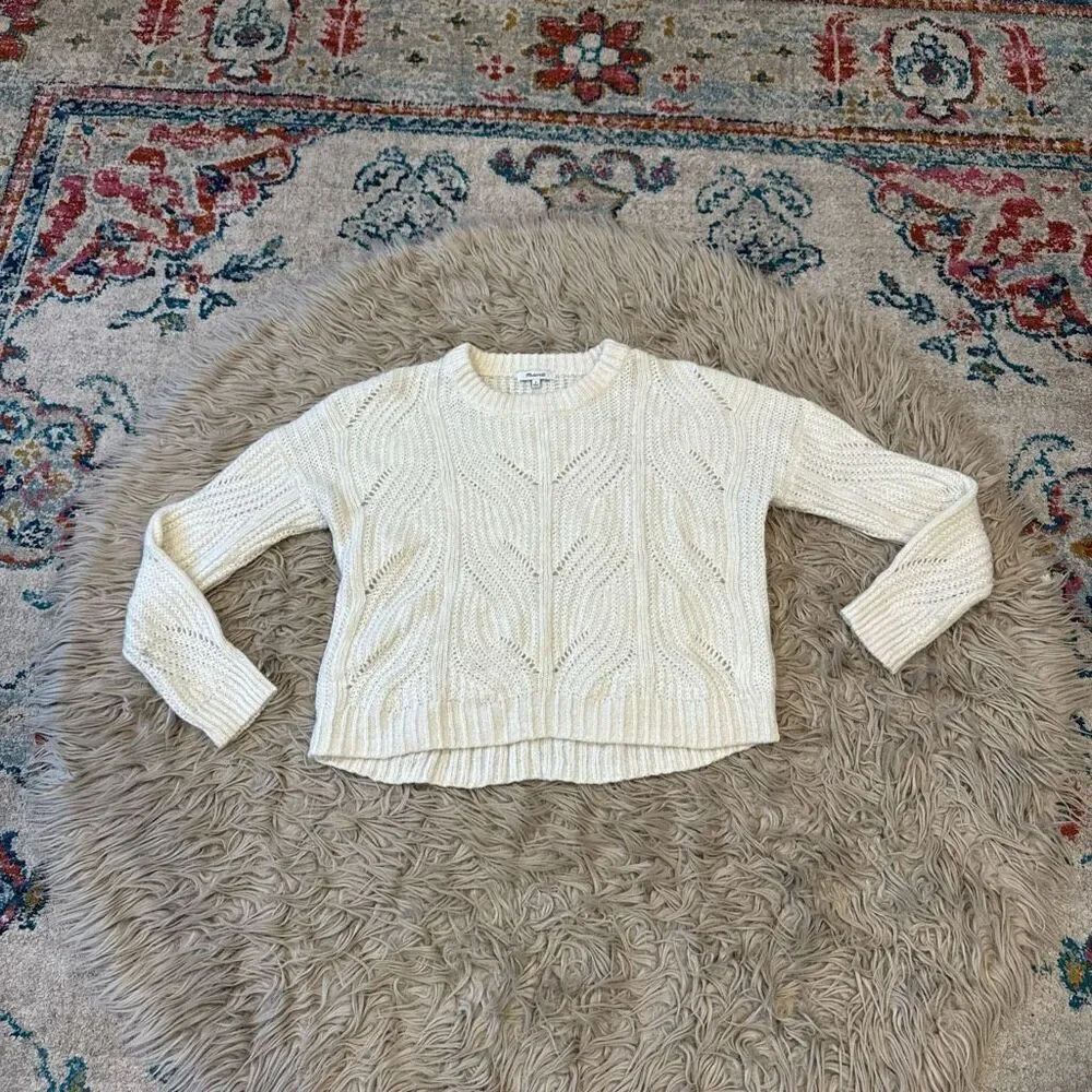 Madewell alpaca blend sweater size medium